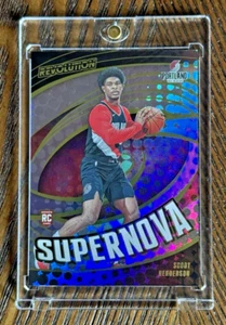 Scoot Henderson 2023-24 Revolution Supernova SP Rookie RC - Trail Blazers - Picture 1 of 2