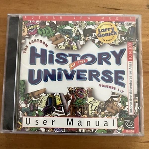 NEW The Cartoon History Of The Universe User Manual by Larry Gonick (CDROM) OOP - Picture 1 of 2