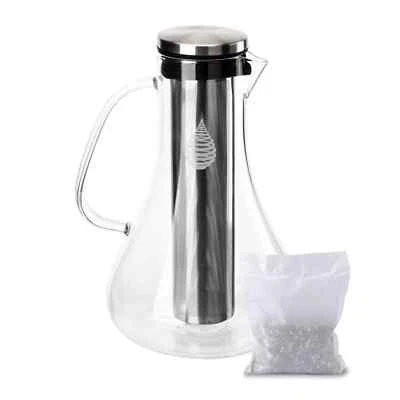 Replenish Glass Alkaline Water Pitcher - Long Lasting Water Filter Pitcher - Image 1 of 3