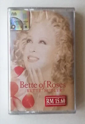 Bette of Roses by Bette Midler Rare 1995 Malaysia Cassette Tape Brand New Sealed - Image 1 of 3