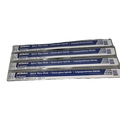 Pack of 4 OEM GM ACDelco Professional 28 in Hybrid Wiper Blade 8-02816 19388174 - Image 1 of 4