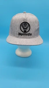 Jagermeister Gray Snap Back Hat Cap One Size - Picture 1 of 7