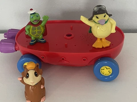 Wonder pets Fly Boat Works Figures Lot Cover