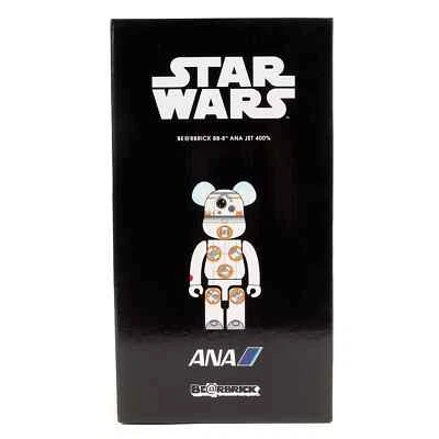 MEDICOM TOY BE@RBRICK BB-8 TM ANA JET 400% STAR WARS ANA JAPAN LIMITADO NUEVO Foto 1 de 4
