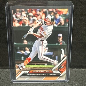 JACKSON HOLLIDAY RC 2024 TOPPS NOW CARD #75 BALTIMORE ORIOLES 1st Hit - Picture 1 of 2