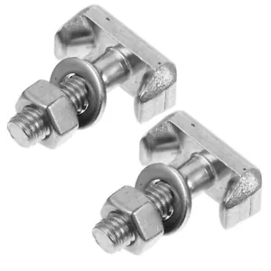 2Pcs Battery Bolt Replacement Car Terminal Screw Nut Stainless Steel - Picture 1 of 12