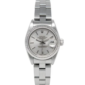 Rolex Lady-Datejust 26, 69174, Steel & White Gold, Silver Dial, Oyster Bracel... - Picture 1 of 8