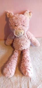 Sainsburys Pink Soft Fluffy Pig Piglet Soft Toy Comfort Plush  Soft Toy