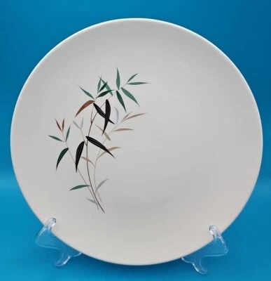 Vintage 1950s Royal Doulton & Co D6446 Bamboo Salad Dessert Plate 8¼" - Image 1 of 4