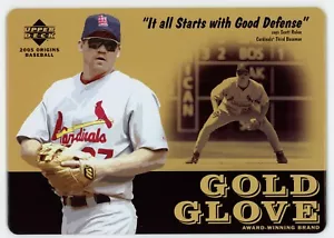 Scott Rolen - 2005 Upper Deck Origins Nostalgic Sign, Metal Box Topper - HOF - Picture 1 of 1