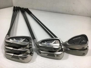 Mizuno EURUS G6 Iron Set 7pcs 6-PW-AW-SW EXSAR Flex S - Picture 1 of 4