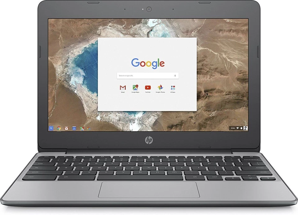 HP Chromebook HP 11.6 in.Intel Dual-Core Celeron N3060 1.6GHz 4GB RAM 16 GB eMMC Laptop