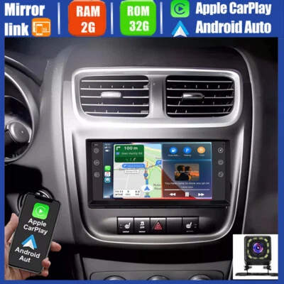 Radio estéreo WiFi GPS para auto Apple CarPlay Android 13 para Dodge Avenger 2011-2014 Foto 1 de 4