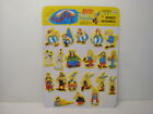 Display Old IN Sheet Metal Asterix With 20 Figurines Magnetic - Dargaud 1978