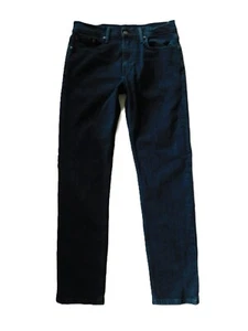 Pantalones de mezclilla elásticos Levi's 502 pierna cónica para hombre talla 30 x 32 azul-negro 29507-0005 - Imagen 1 de 6