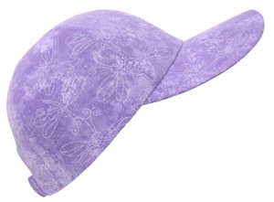 Gorra de béisbol para mujer "Lightness & Joy" - púrpura lavanda glicinia estampado libélula - Imagen 1 de 9