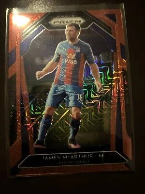2020-21 Panini Prizm EPL Prizms Red Mojo #68 James McArthur /135 - Image 1 of 2