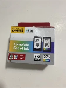 Canon PG-275/CL-276 Value Pack Ink Cartridges for PIXMA TS3520, TR4720 Printers - Picture 1 of 3