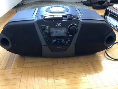 Vintage JVC Boombox RC-QN1 AM/FM Radio CD/Tape Player/ NO Remote. - Bild 1 von 4