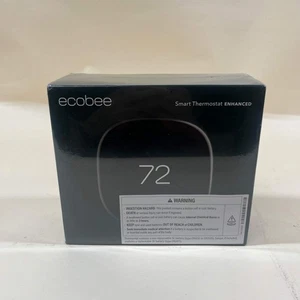 New ecobee Smart Thermostat Enhanced Smart Thermostat Black EB-STATE6L-01 - Picture 1 of 6