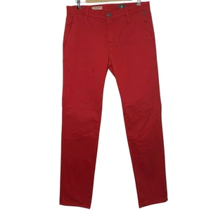 AG Jeans Adriano Goldschmied Hose Herren 32 Graduate Trouser Rot Golf Preppy NEU - Bild 1 von 11