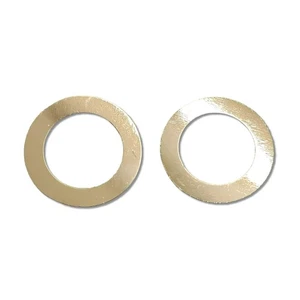 JC Racing Gearbox Outdrive Plates 2 pcs Silver For Team Associated RC10#JCS0008A - Picture 1 of 2