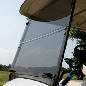 Yamaha G29 Drive Golf Cart 2007-Up Tinted Folding Front Windshield Factory Top - Picture 1 of 1