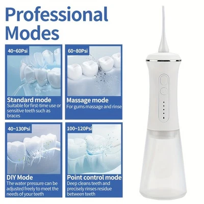 Irrigador dental 350ML gran capacidad Foto 1 de 4