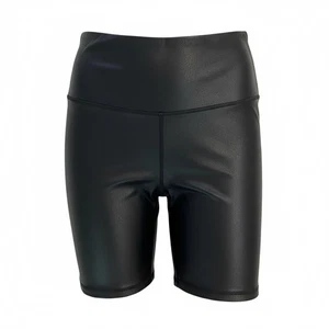 Pantalones Cortos de Bicicleta Calia Power Sculpt Cuero Sintético Altura de Elevación Alta Negros Talla L Precio de venta sugerido por el fabricante 70 USD - Imagen 1 de 4