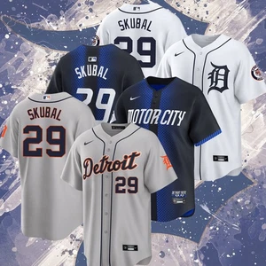 HOT! Tarik #29 Skubal Detroit T Name & Number Players Stitched Gift Fan Made - Picture 1 of 8