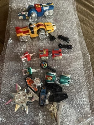 VOLTRON  1981 Popy GB-36 GoLion Lionbot Matchbox Japan Metal W/ Extras Lot DEAL - Image 1 of 4
