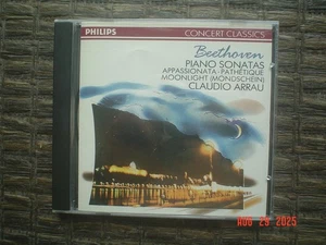 1960s BEETHOVEN PIANO SONATAS - CLAUDIO ARRAU CD - 1989 - EXC COND - Imagen 1 de 5