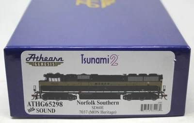 Athearn Genesis Norfolk Southern Monon Heritage Paint Scheme SD70ACe #1067 DCC - Image 1 of 3