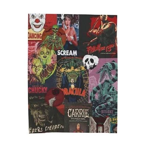 Scary Movies Plush Blanket - Picture 1 of 13