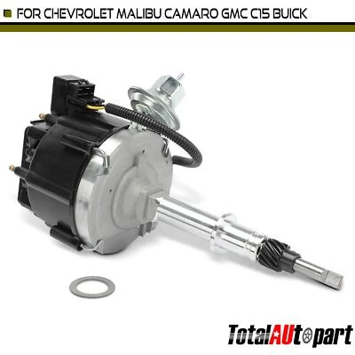 Ignition Distributor with Cap & Rotor for Chevrolet	Malibu C10 C20 GMC C15 Buick - Image 1 of 4