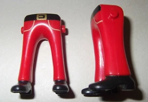 12766, 2x Pantalones Largos, Rojo, Impreso, Zapatos, Negro - Imagen 1 de 1