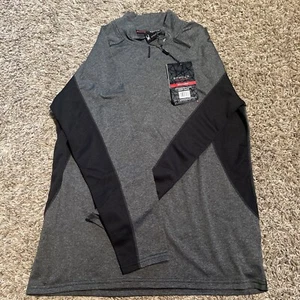 Spyder Active Pro Web Shirt Herren groß unter Schicht Mock Hals Vlies gefüttert Neu mit Etikett - Bild 1 von 4
