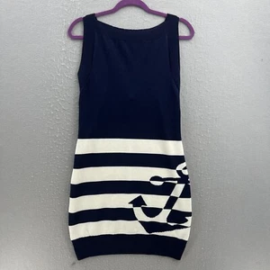 anthropologie Knit Cami Dress Size Medium Sleeveless Casual Nautical - Picture 1 of 7