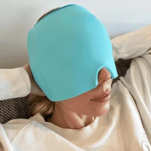 Headache Migraine Relief Cap - Soft & Comfortable Cooling Hat - Picture 1 of 5