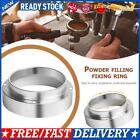 Coffee Powder Tool Anti-drop Dosing Ring for Brewing Bowl (Silver 53mm)