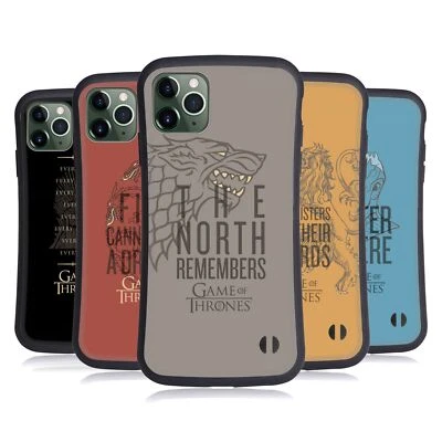 GAME OF THRONES SEASON 8 FOR THE THRONE ART HYBRID CASE FOR APPLE iPHONES PHONES - Image 1 of 4