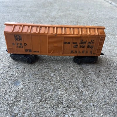 O Gauge, MARX, Santa Fe, SFRD 3280, SHIP AND TRAVEL SANTA FE all the Way - Image 1 of 4