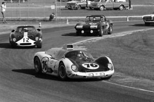 Ray Heppenstall Ed Lowther Howmet TX Continental Sports Car 1968 Old Photo 1