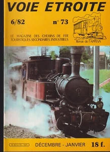 VOIE ETROITE N°73 VIVARAIS / FROISSY-DOMPIERRE / RESEAU CENTRE S.E / CABLE-CARS - Imagen 1 de 2