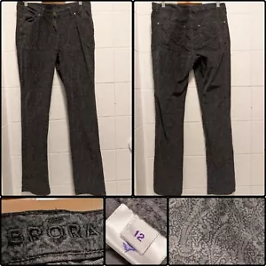Brora Paisley Womens Trousers, Size 12 - Picture 1 of 8