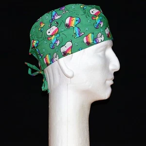 Regenbogen Snoopy St. Patricks Day Thema Scheuermütze - Bild 1 von 1