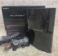 PlayStation3 PS3 Console 20GB Black Japan CECHB00 Sony - Plays all PS1-PS3 Games