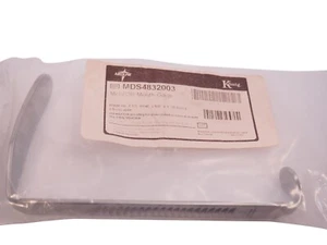 MCIVOR MOUTH GAGS BLADE NO.2 1/2 SMALL 2 5/8 X 1" (6.8cm x 2.5cm) WIDE NEW - Picture 1 of 5