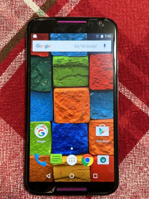 Motorola XT1058 MOTO X (2nd Gen.) 16GB Android Smartphone Black AT&T  723755004979