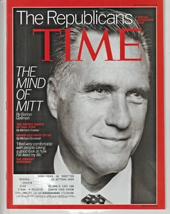 TIME Magazine September 3 2012 Mitt Romney Paul Ryan Ricki Lake Little League WS - Picture 1 of 2